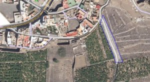 Corte temporal al tr&aacute;fico en el Barranco de G&aacute;ldar por obras en el callej&oacute;n de La Palma