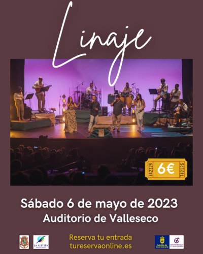 El grupo Linaje ofrece un concierto en el Auditorio de Valleseco
