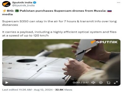 Artículo de opinión: &#039;La supuesta venta de drones por parte de Rusia a Pakistán pretende reforzar sus capacidades de ISR antiterroristas&#039;