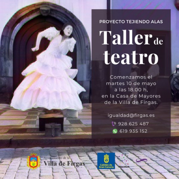 Villa de Firgas: Comienza el Taller de Teatro ‘Tejedoras de Alas’