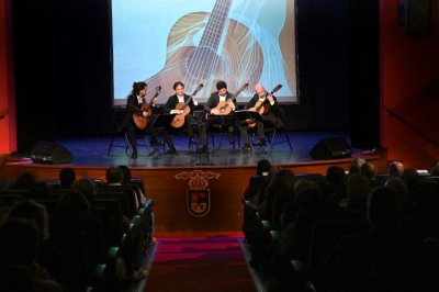 El magnífico concierto de Canary Guitar Quartet abrió el XXIX Encuentro Internacional de Guitarra Clásica Ciudad de Guía
