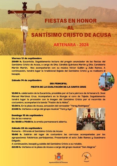 Artenara: Fiestas del Cristo de Acusa