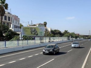 Vallas publicitarias del proyecto educativo para el reciclaje y la económica circular en el Norte &quot;Bucle&quot;