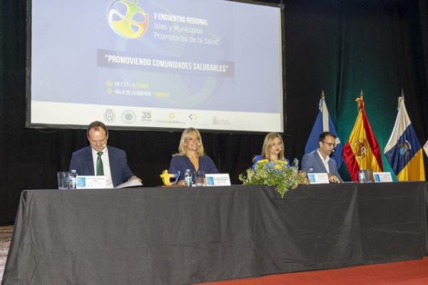 Sanidad congrega a 200 profesionales en el V Encuentro Islas y Municipios Promotores de la Salud