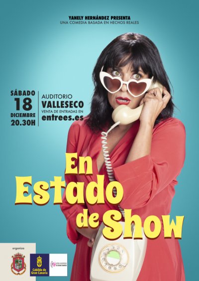 Yanely Hernández presenta “En estado de Show” en el Auditorio de Valleseco