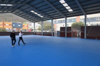 G&aacute;ldar ultima la reforma integral de la cancha de Los Quintana