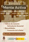 Valleseco ha puesto en marcha los talleres vecinales de &ldquo;Mente activa&rdquo;