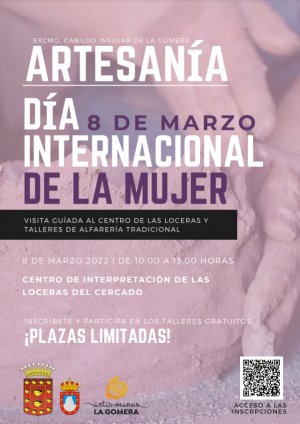 El Cabildo de La Gomera presenta la agenda de actividades artesanales del mes de marzo
