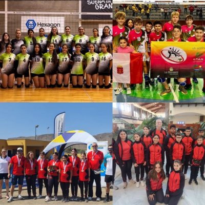 &Eacute;xitos gomeros en el voleibol y bola canaria durante el fin de semana