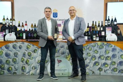 Brumas de Ayosa Malvas&iacute;a Arom&aacute;tica, de la DOP Valle de G&uuml;&iacute;mar, Mejor Vino de Canarias 2024