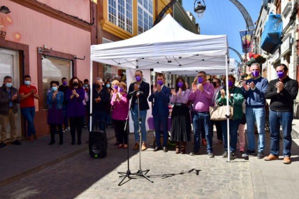 Gáldar reivindica más unión para lograr la plena igualdad en la celebración del 8M