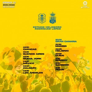 Radio Faro del Noroeste retransmite hoy, a las 20.30 horas: CD Tenerife - UD Las Palmas