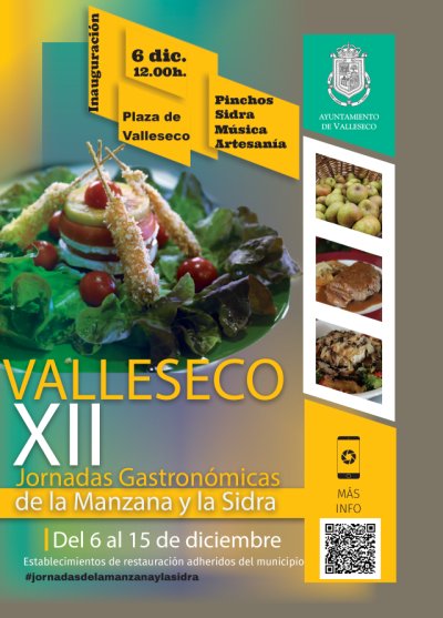 Valleseco comienza las XII Jornadas Gastronómicas de la Manzana y la Sidra