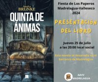Valleseco: Madrelagua acoge la presentación de la novela negra ‘Quinta de ánimas’, de Annika Brunke
