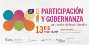 Gobierno y Universidad ponen el foco en los procesos de toma de decisiones en la Jornada Participación y Gobernanza