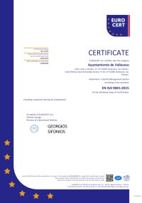 El Ayuntamiento de Valleseco consigue la certificaci&oacute;n ISO 9001