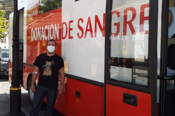 El ICHH instala una unidad móvil de donación de sangre en la Villa de Tegueste