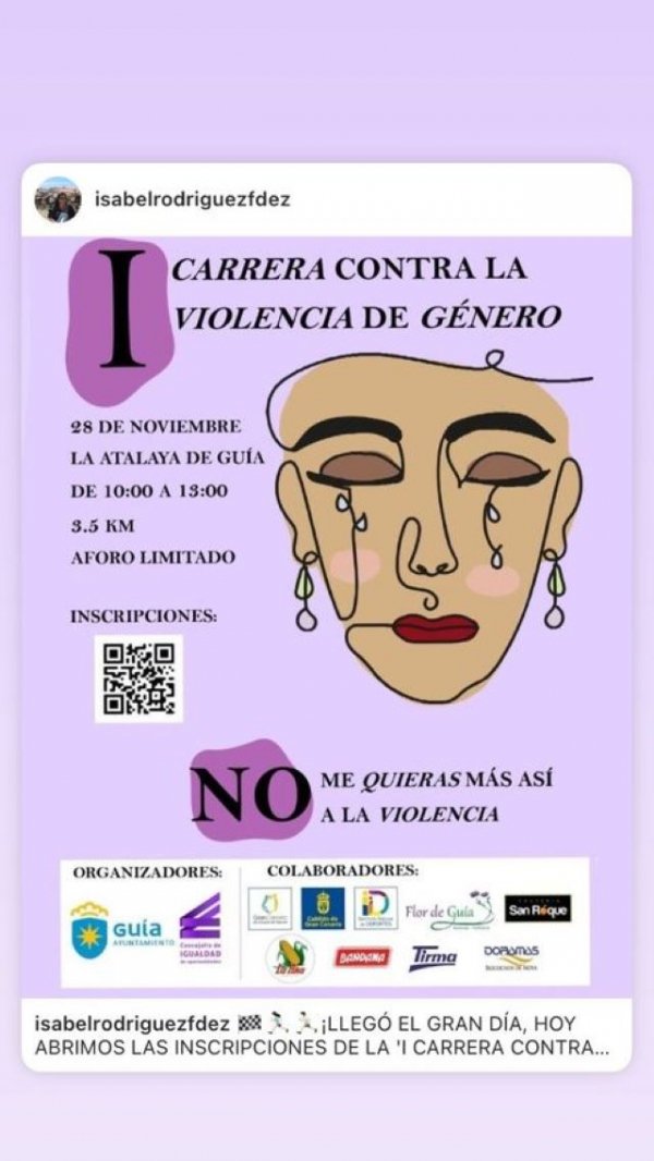 Gu&iacute;a: Abiertas las inscripciones de la 'I Carrera Contra la Violencia de G&eacute;nero'