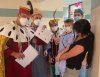 Los pajes de los Reyes Magos de Oriente han visitado el Hospital Universitario Materno-Infantil