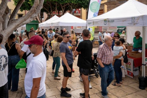 El Mercado Agr&iacute;cola de G&aacute;ldar vuelve a reunir a productores y consumidores con una ma&ntilde;ana de producto local y actividades complementarias