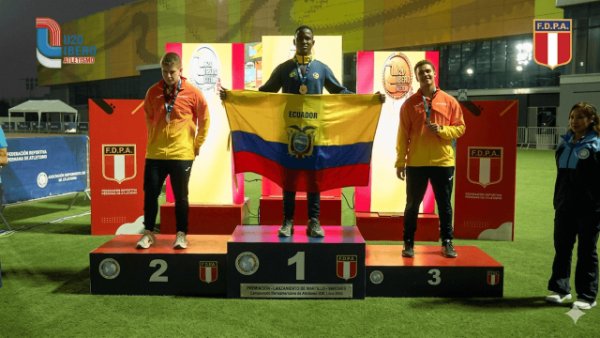 Atletismo: Magno Llopis logra la medalla de bronce en el Campeonato Iberoamericano Sub20