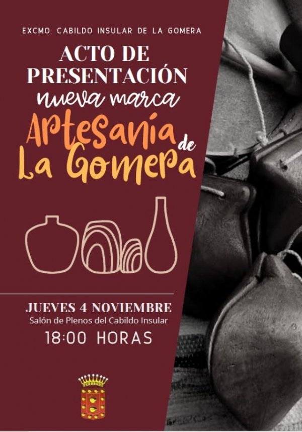 La Gomera: El Cabildo presenta este jueves la nueva marca de Artesanía
