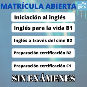 Matricula abierta para cursos de actualización en la Escuela Oficial de Idiomas de Santa María de Guía