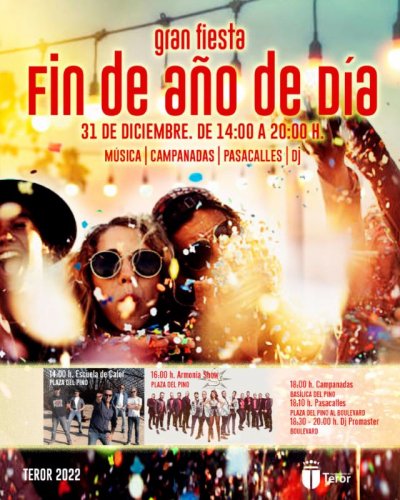 Teror despide 2022 con una gran fiesta de d&iacute;a y los conciertos de &lsquo;Escuela de Calor&rsquo; y &lsquo;Armon&iacute;a Show&rsquo;