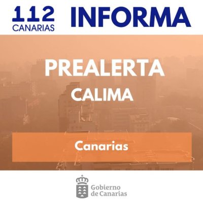 El Gobierno declara la situaci&oacute;n de prealerta por calima en todas las islas