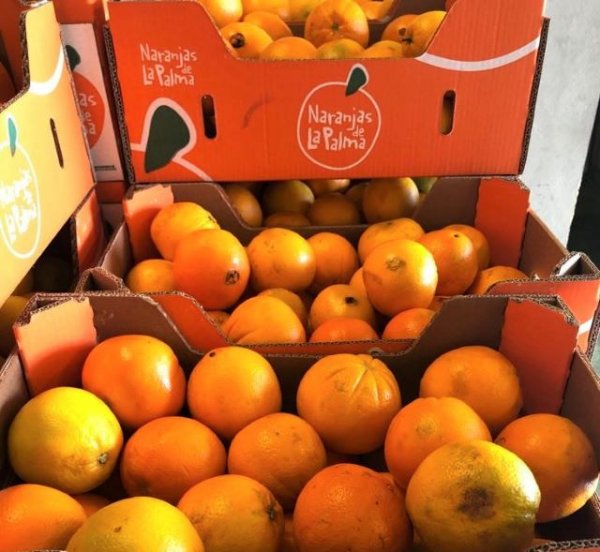 GMR distribuye naranjas del volcán en los lineales