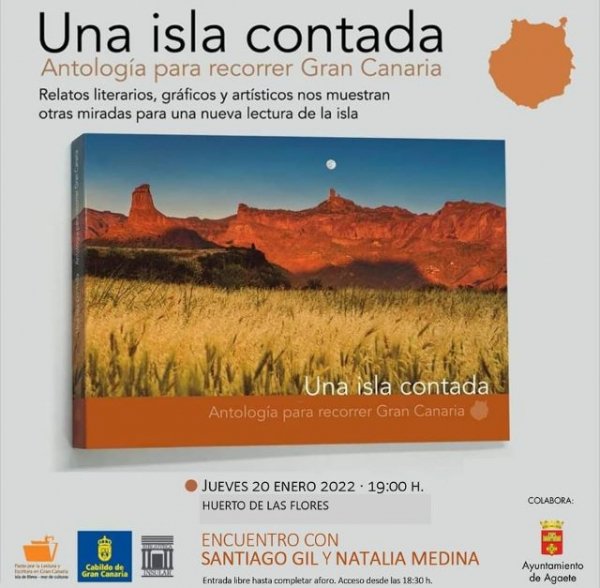 Agaete: Presentación del libro y del proyecto “Una isla contada. Antología para recorrer Gran Canaria”