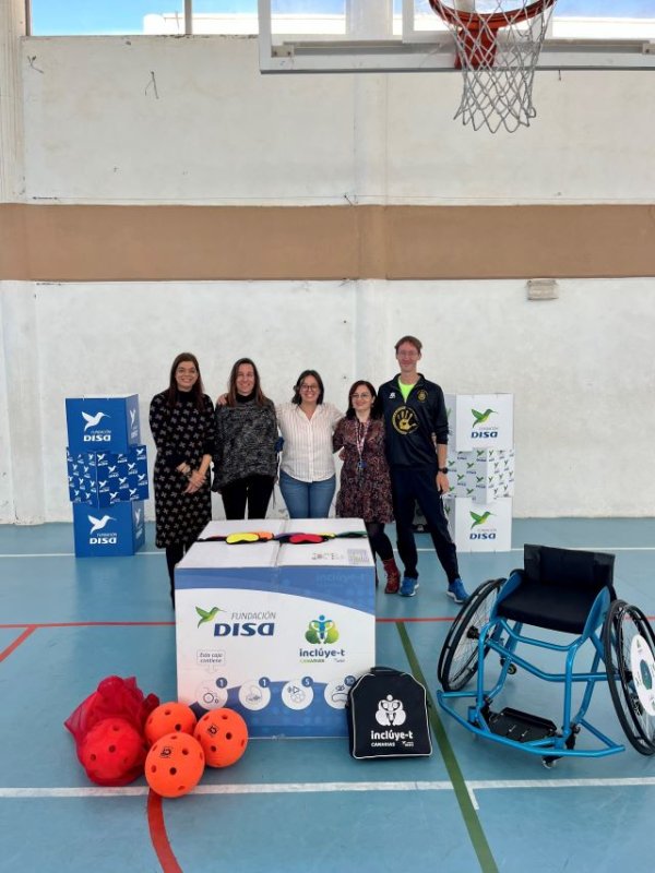 Fundación DISA apuesta por el deporte adaptado en los centros educativos de Canarias