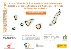 Más de 250 profesionales de urgencias participan en el curso de evaluación e intervención ante riesgo suicida