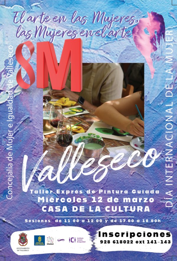 Valleseco te sumerge en el mundo de la creatividad con un Taller de Pintura Express