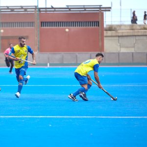 Hockey: La UD Taburiente cae por la mínima ante el Club Egara tras un final ajustado