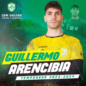 Guillermo Arencibia formar&aacute; parte del Balonmano G&aacute;ldar Gran Canaria 2023-2024