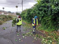 Teror: El Ayuntamiento limpia esta semana las calles de San Jos&eacute; del &Aacute;lamo, El Palmar, Barrio del Pino y Miraflor