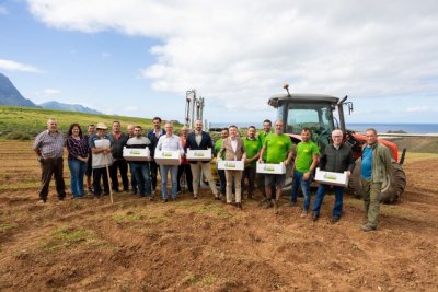 Los productores de cebolla de G&aacute;ldar modernizan sus cultivos con tecnolog&iacute;a vanguardia