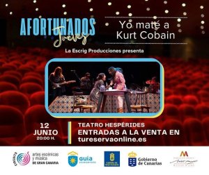 Vuelven los “Afortunados Jueves” a Guía con el espectáculo multidisciplinar ‘Yo maté a Kurt Cobain’