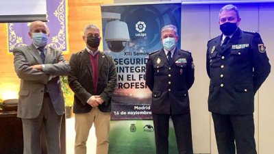 Concluye el seminario organizado por LaLiga y la Policía sobre seguridad