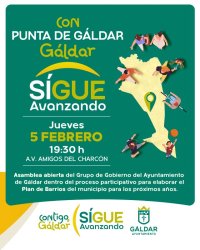 El itinerario &lsquo;Contigo, G&aacute;ldar Sigue Avanzando&rsquo; llega este jueves a La Punta de G&aacute;ldar