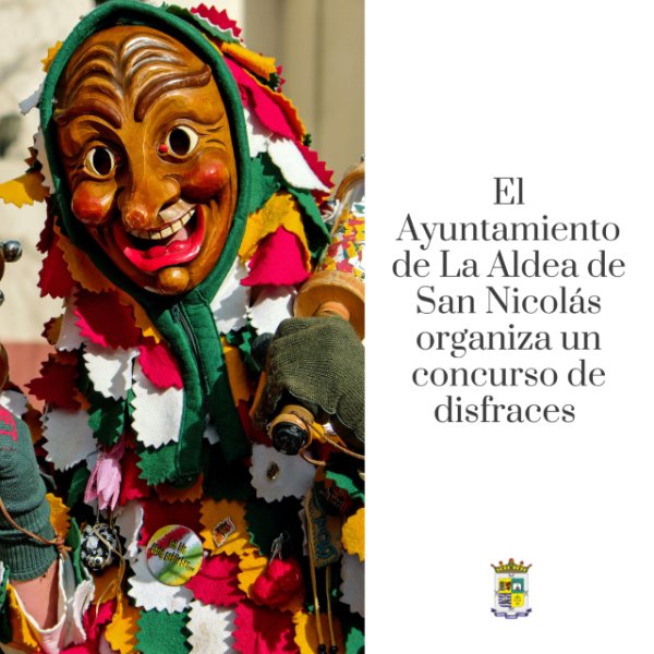 El Ayuntamiento de La Aldea de San Nicolás organiza un concurso de disfraces