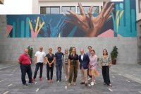 Los responsables de los Festivales que acuden a MAPAS se interesan por algunos de los Centros Culturales del Cabildo