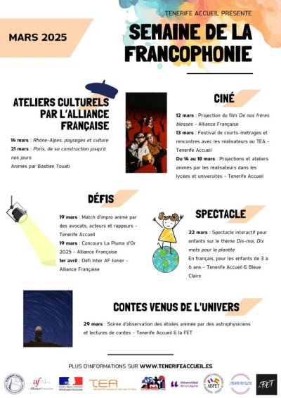 La Alianza Francesa de Santa Cruz organiza en marzo el Mes de la Francofon&iacute;a 2025