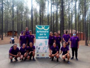 Artenara: El pasado lunes un grupo de jóvenes del municipio tuvieron una cita en el Garañón con Vivac Aventura