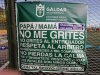 El Ayuntamiento de Gáldar instala nuevos carteles en las instalaciones deportivas para promover el respeto en el deporte base