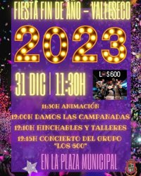 Valleseco: Fiesta de fin de a&ntilde;o de d&iacute;a