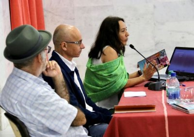 Artenara: En la mañana de hoy, tuvo lugar la presentación del libro Infancias de la Cumbre