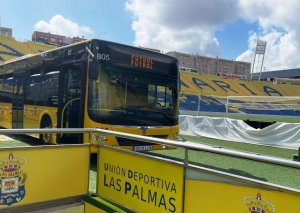 Guaguas Municipales prepara un despliegue especial de transporte para el partido de la UD Las Palmas en el Estadio Gran Canaria