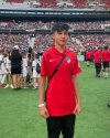 Yarey Carmona Godoy, un aldeano que jugó el torneo MadCup 2022 en el Wanda Metropolitano